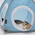 Cozy Cat Tent, cat sleeping in tent